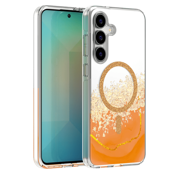 Epoxy Mag skal för Samsung Galaxy S26 Plus orange