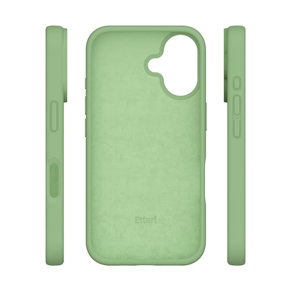 Etteri Silikonskal för iPhone 16 Plus ljusgrön grön