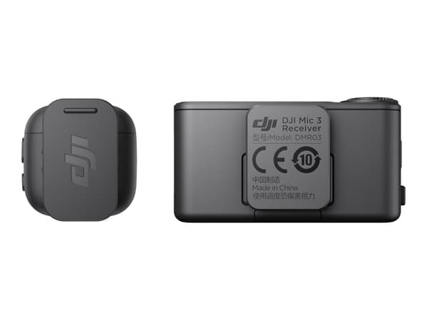 DJI Mic 3 Trådlös mikrofonsystem trådlös svart
