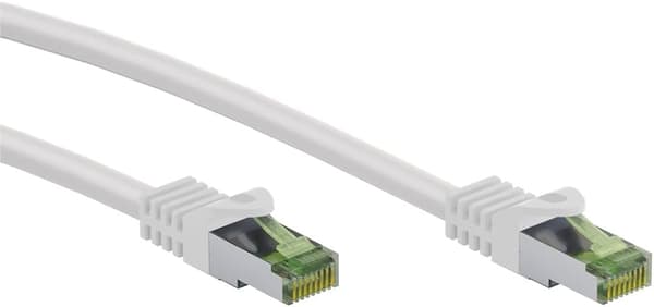 Goobay CAT 8.1 S/FTP CU 1m White vit