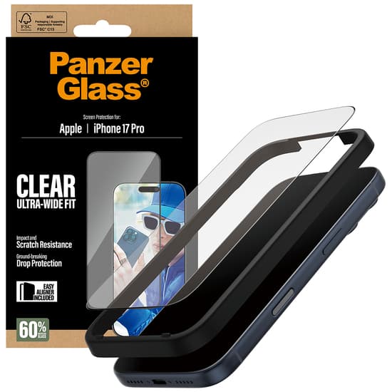 PanzerGlass® Skärmskydd iPhone 2025 6.3 iPhone 17 Pro