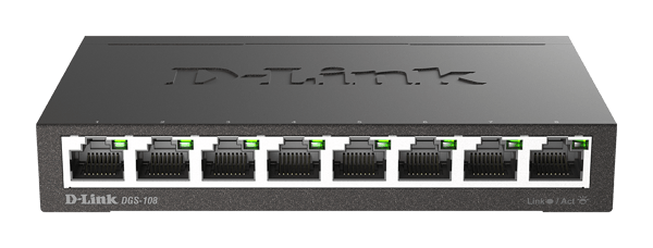 D-Link DGS 108 Switch 8-porte Gigabit