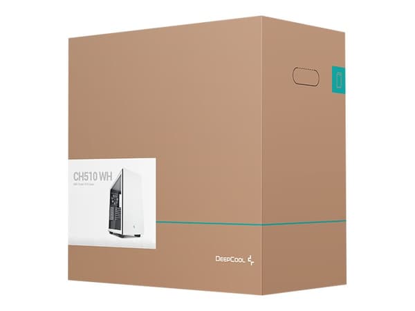 DeepCool CH510 WH Tower Udvidet ATX vit