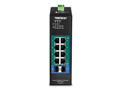 TRENDnet TI-PG102I Switch 10-porte Gigabit PoE+
