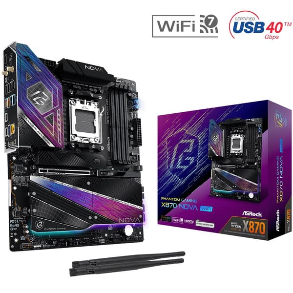 Asrock X870 Nova WiFi ATX AM5