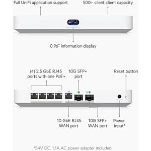 Ubiquiti UniFi Gateway Fiber Gateway Desktop