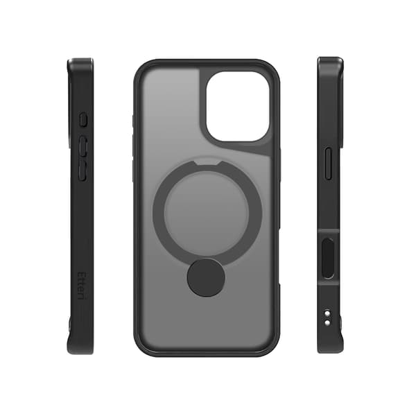Etteri Matt Mag Ring skal för iPhone 17 Pro / 18 Pro svart