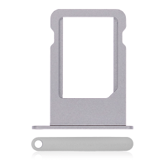 SIM-kortsfack för iPhone 5S / SE (2016) (Rymdgrå) svart