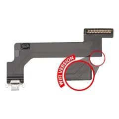 Laddningsport Flexkabel för iPad 10 (2022) (Endast WiFi) (Premium) (Silver) silver