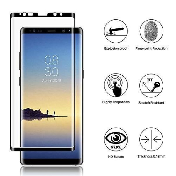 heltäckande skärmskydd  för Samsung Galaxy Note 8
