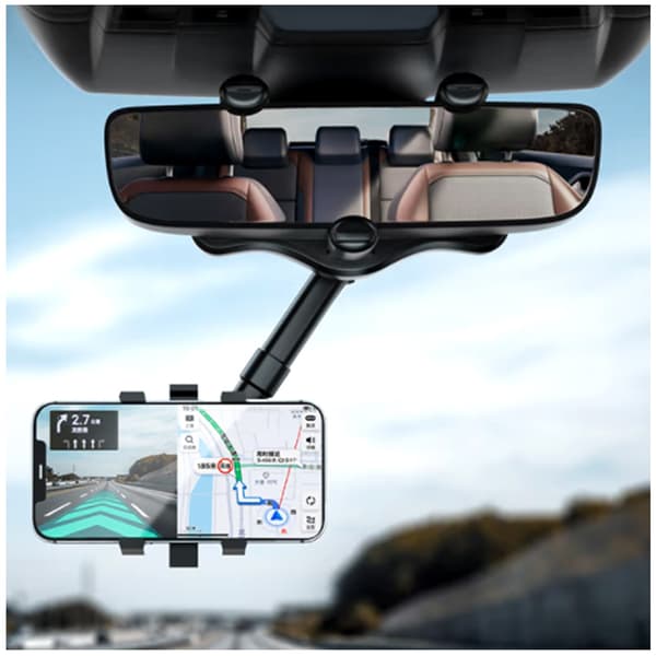 Car holder for rearview mirror - XO C115, Black