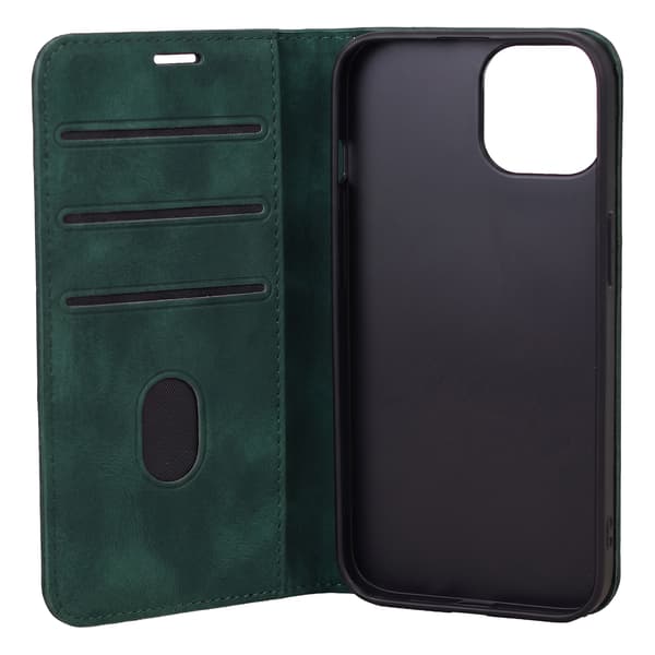 Smart Suede-fodral för Xiaomi Redmi Note 15 Pro Plus 5G grön