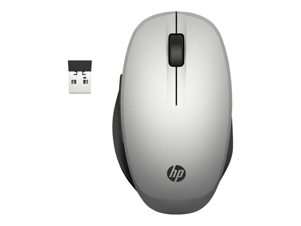 HP Dual Mode Optisk trådlös Silver
