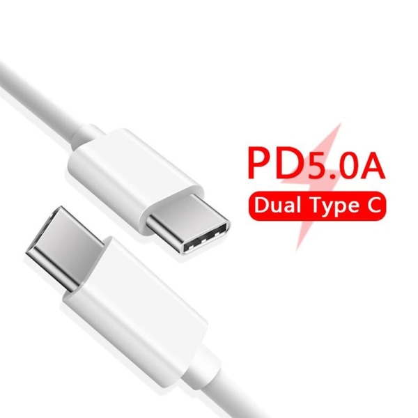 20W snabbladdar USB-C med 1m usb-c kabel