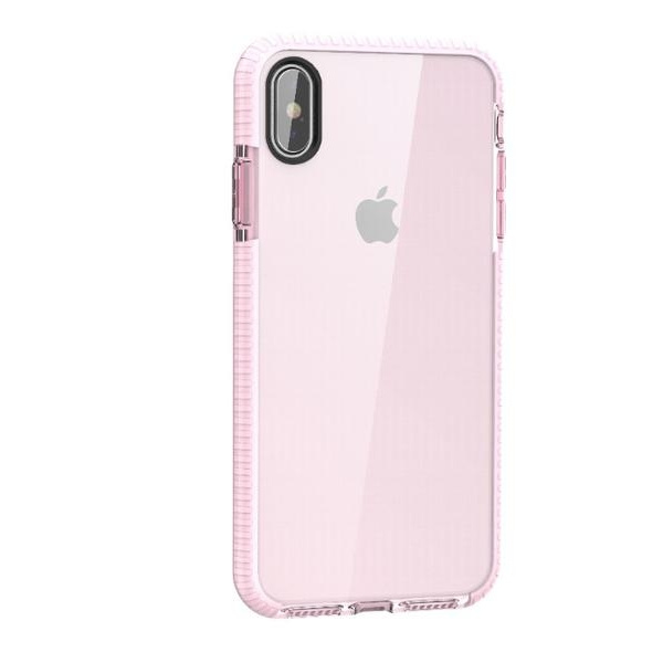 Hög genomskinlighet TPU + D30 fodral för iPhone Xs max