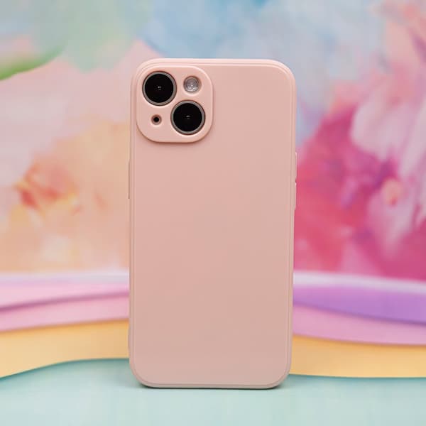 Matt TPU-fodral för iPhone 12" ljusrosa – Rosa rosa
