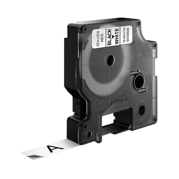 DYMO D1 Märkattape (1,2 cm x 7 m) 1kassette(r) S0720500