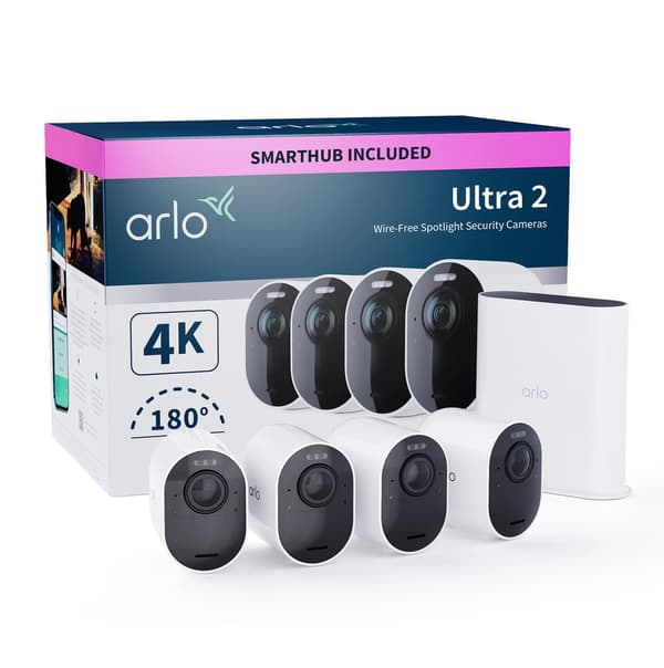 Arlo Ultra 2 Spotlight Camera Netvärksovervågningskamera Udendörs Indendörs