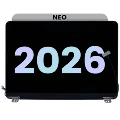 Komplett LCD-skärmmontering för MacBook Neo (2026) (Äkta OEM) (Silver)