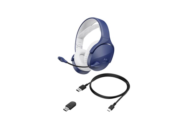 HyperX Cloud Jet trådlös hörlurar Blå blå