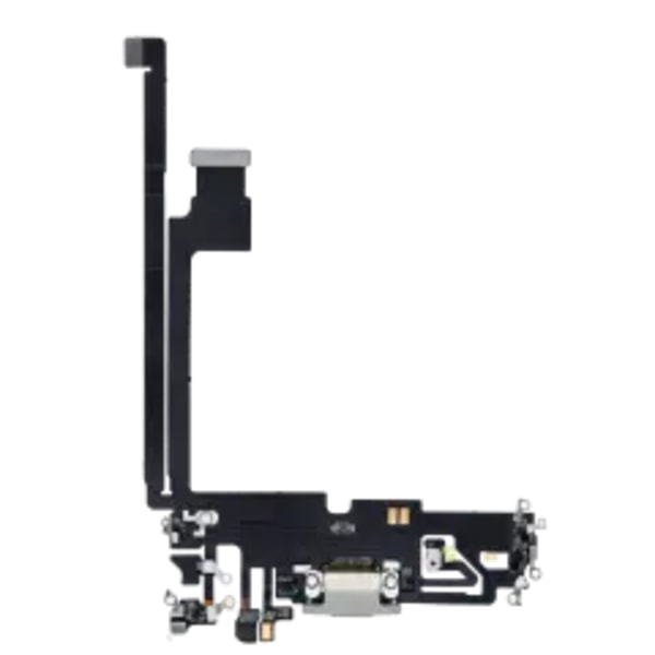 Laddningsport Flexkabel för iPhone 12 Pro Max (Premium) (Silver)