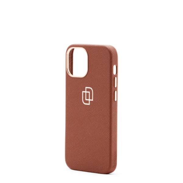 Tillbehörspaket – iPhone 13 pro max – brun Saffiano brun