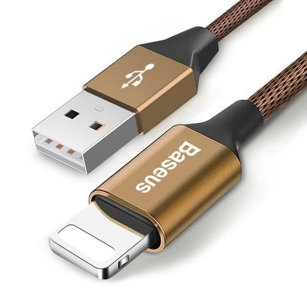 Extra lång 3M iphone baseus kabel röd