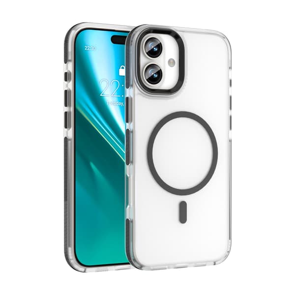 Etteri Icy Mag skal för iPhone 16 svart svart