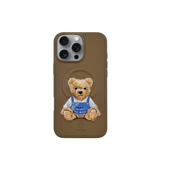 Zuck Bear Everly Magsafe-skal till iPhone 16 guld TTT