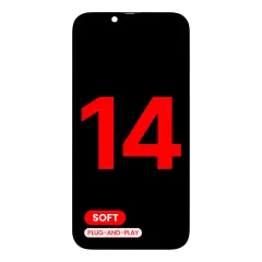 OLED-enhet för iPhone 14 (Eftermarknad Pro: XO7 3.0 Soft)