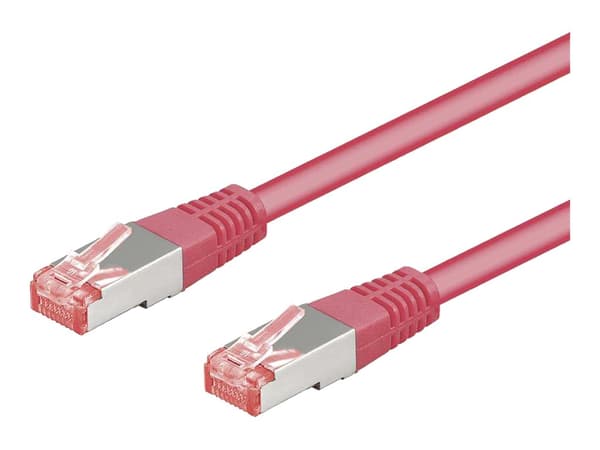 Goobay CAT 6 S/FTP CU 2m Magenta