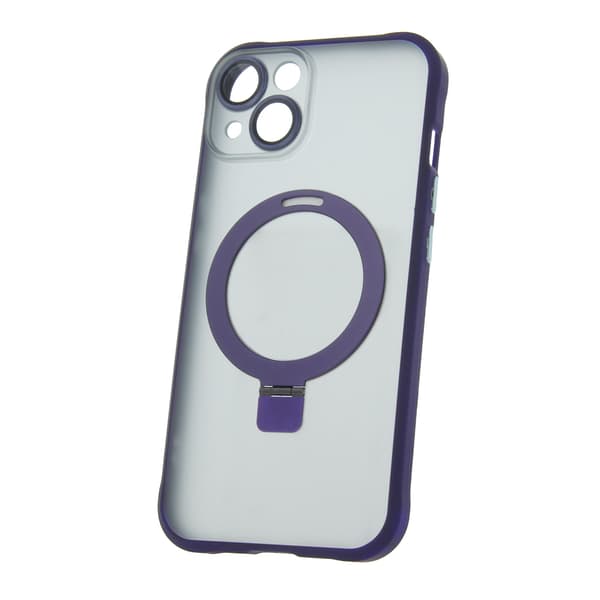 Mag Ring-fodral för iPhone 14 6,1\" lila
