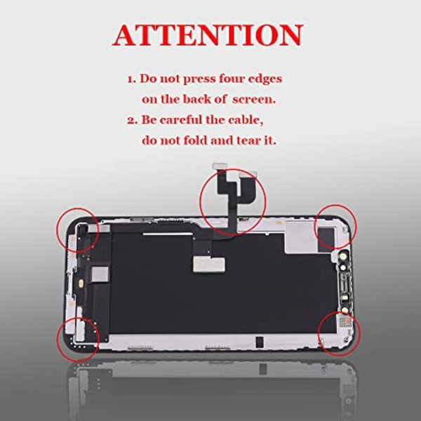 iphone 11 ersättningsskärm med tillbehör