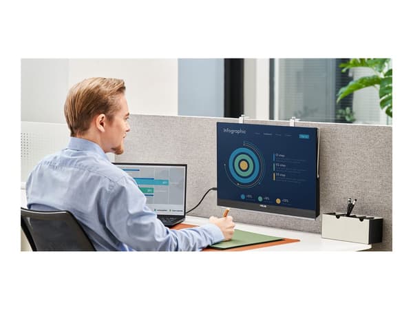 ASUS ZenScreen MB229CF 22 IPS 1920 x 1080 (Full HD) HDMI USB-C 100Hz
