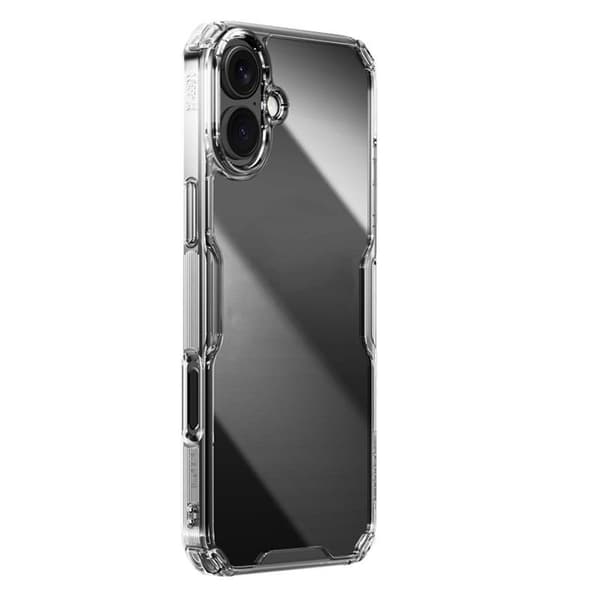Nillkin Nature Pro Fodral för iPhone 16 (6.1\") - Transparent, TPU+PC