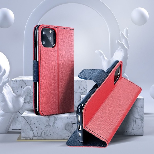 Smart Magnetic Elegance iPhone 15 Pro röd