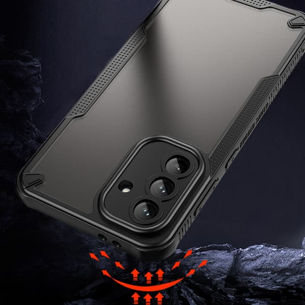 Defender Matt skal för Samsung Galaxy A56 5G svart
