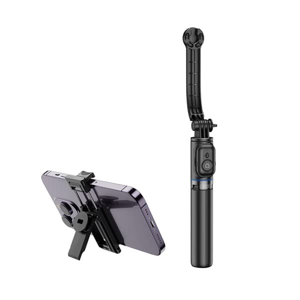 XO selfiepinne Bluetooth stativ SS13 svart 106cm svart