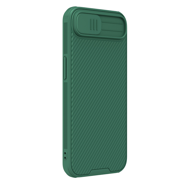 NILLKIN CAMSHIELD PRO IPHONE 16E / 17E MÖRKGRÖN