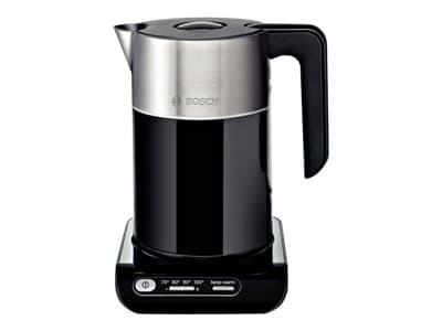Bosch Styline Elkedel 1.5liter 2.4kW svart/rustfrit stål svart