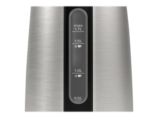 Bosch DesignLine Elkedel 1.7liter 2.4kW Rustfrit stål/svart