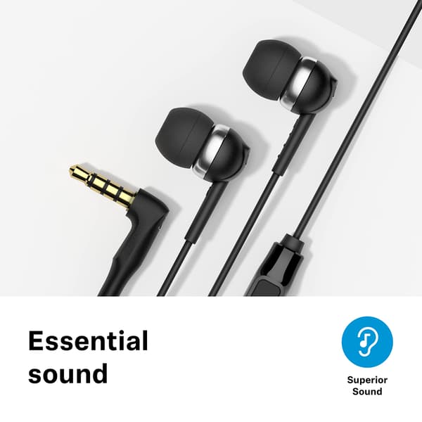 Sennheiser CX 80S Kablet Earbuds svart