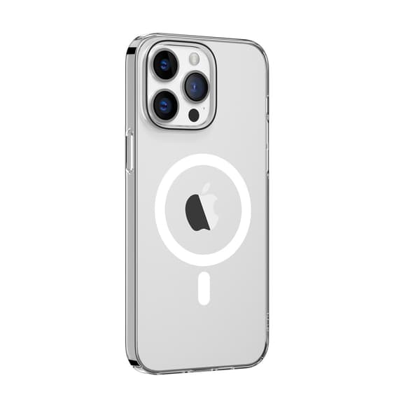 Comma Hard Jacket Skal till iPhone 15 Plus - Transparent, Antibakteriellt