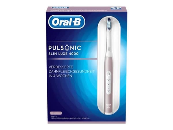 Oral-B Pulsonic Slim Luxe 4000 Elektrisk Tandborste Silver