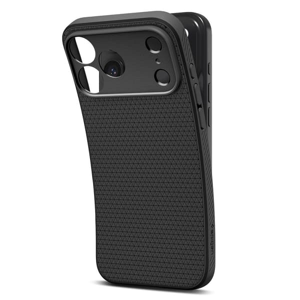 Spigen Liquid Air fodral för iPhone 17 Pro Max Matt svart