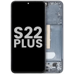 OLED-enhet med ram för Samsung Galaxy S22 Plus 5G (Använd OEM-drag: Klass A) (Phantom Green)