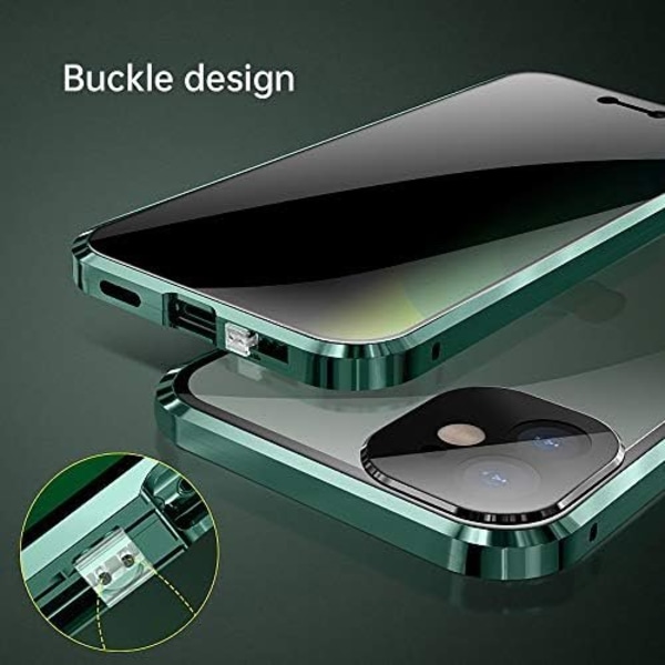 Anti-spionfodral för Samsung Galaxy S21 Plus, grön grön