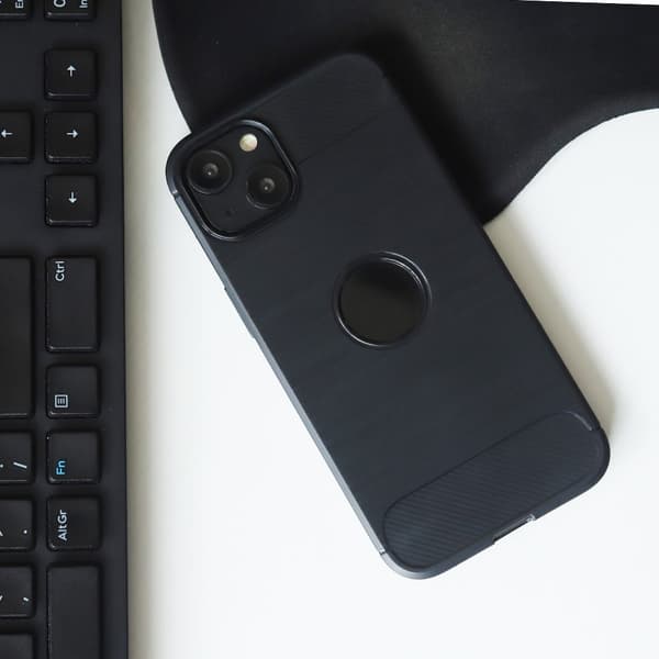 Enkelt Skal för iPhone 13 Pro 6,1" – Svart svart