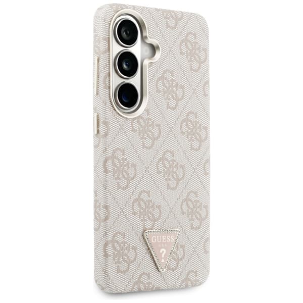 Guess skal 4G Triangle Logo MagSafe för Samsung Galaxy S26 rosa