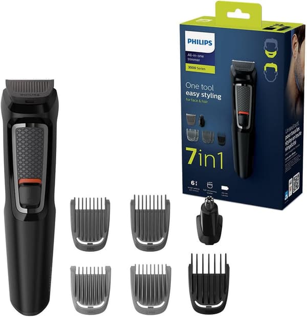 Philips Multigroom Series 3000 MG3720 Trimmer svart